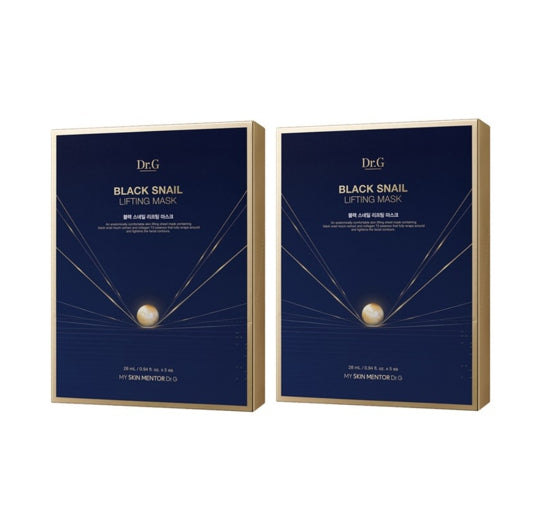 10 x Dr.G Royal Black Snail Lifting Mask 28ml from Korea by Dr.G