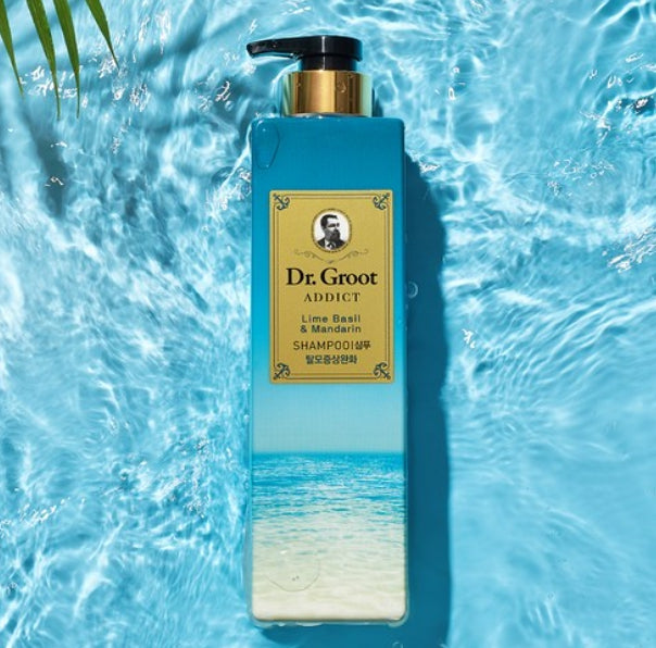 2 x Dr. Groot Addict Shampoo Lime Basil & Mandarin 680ml from Korea