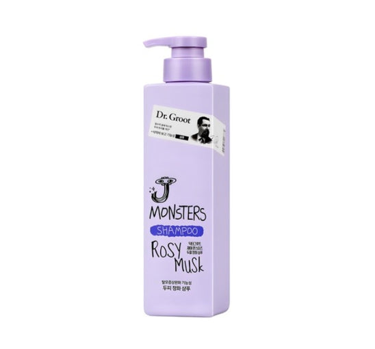 2 x Dr. Groot J Monsters Shampoo Rosy Musk 400g (Scalp Purifying & Volume) from Korea