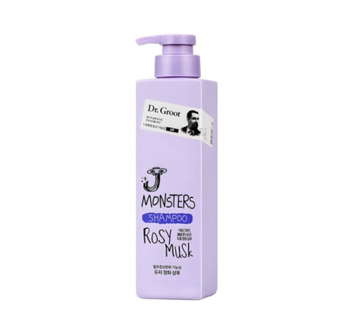 2 x Dr. Groot J Monsters Shampoo Rosy Musk 400g (Scalp Purifying & Volume) from Korea