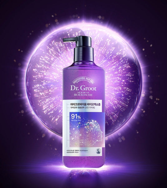 2 x Dr. Groot Microbiome BioExosome Shampoo 3300ml from Korea