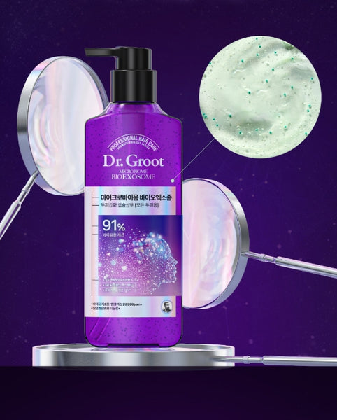 2 x Dr. Groot Microbiome BioExosome Shampoo 3300ml from Korea