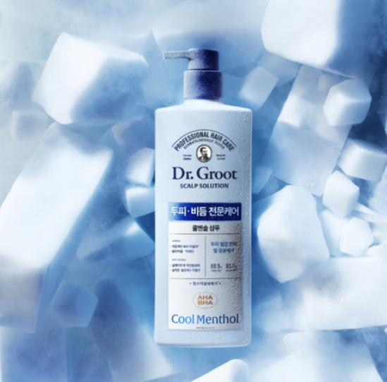 Dr. Groot Professional Hair Care Scalp Solution Cool Menthol Shampoo 700ml from Korea