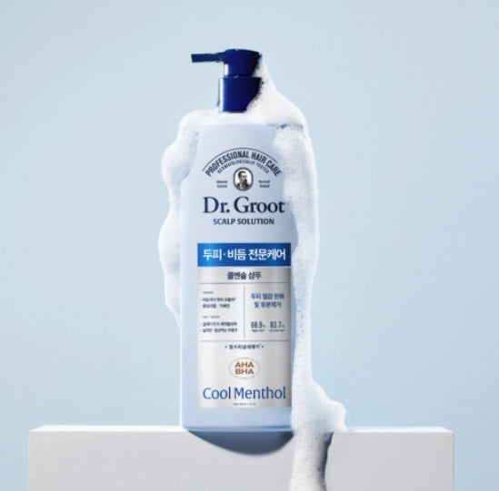 Dr. Groot Professional Hair Care Scalp Solution Cool Menthol Shampoo 700ml from Korea