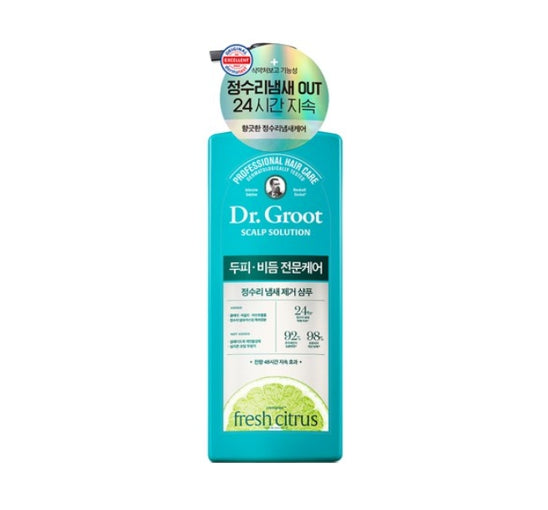 Dr. Groot Professional Hair Care Scalp Solution Scalp Odor Removal Shampoo 700ml from Korea