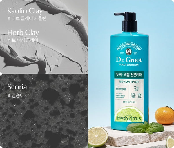 Dr. Groot Professional Hair Care Scalp Solution Scalp Odor Removal Shampoo 700ml from Korea