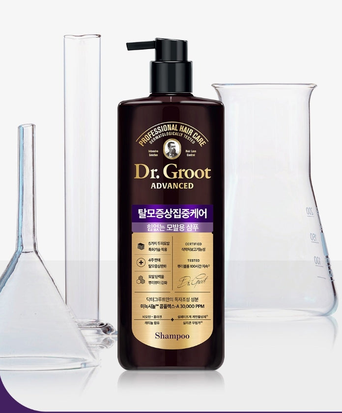 Dr.Groot Advanced Intense Care Hair Loss Contol Shampoo For Thin Hair 700ml from Korea by Dr.Groot
