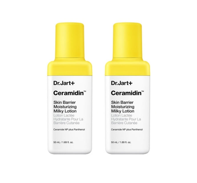 2 x Dr.Jart+ Ceramidin Skin Barrier Moisturizing Milky Lotion 50ml from Korea by Dr.Jart+