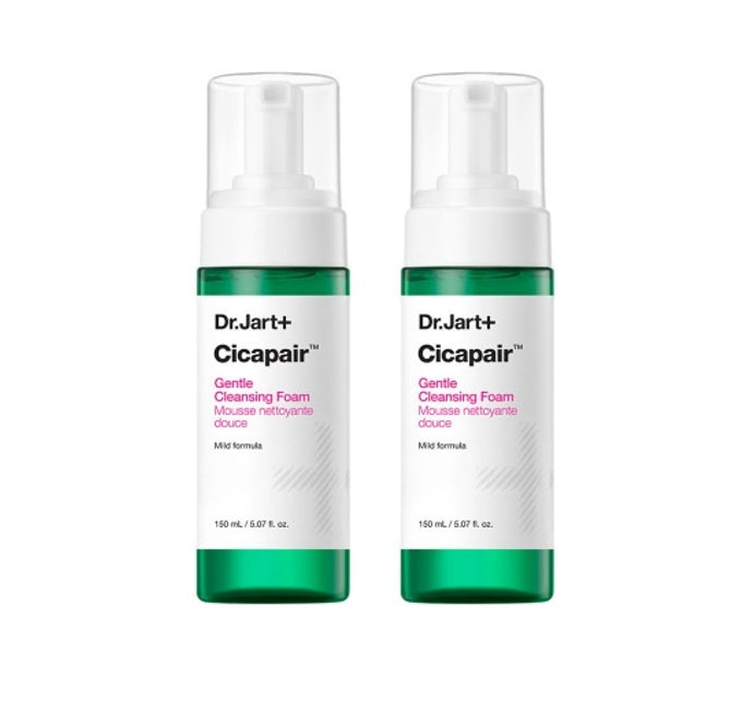 2 x Dr.Jart+ Cicapair Gentle Cleansing Foam 150ml from Korea by Dr.Jart+