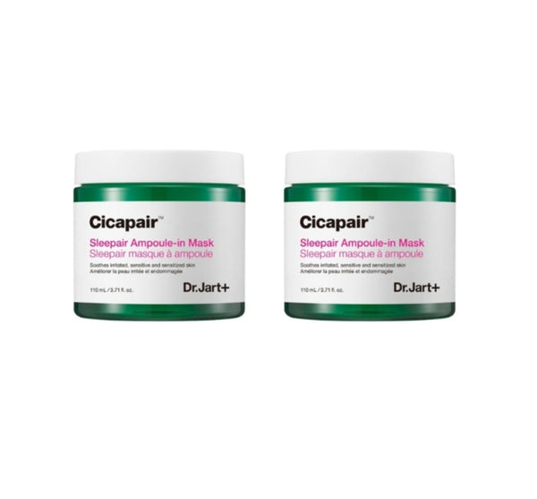2 x Dr.Jart+ Cicapair Sleepair Ampoule-in Mask 110ml from Korea by Dr.Jart+