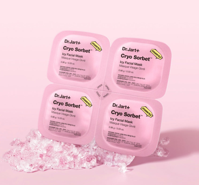 Dr.Jart+ Cryo Sorbet Icy Facial Mask from Korea