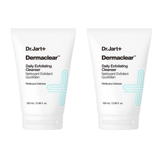 2 x Dr.Jart+ Dermaclear Daily Exfoliating Cleanser 100ml from Korea