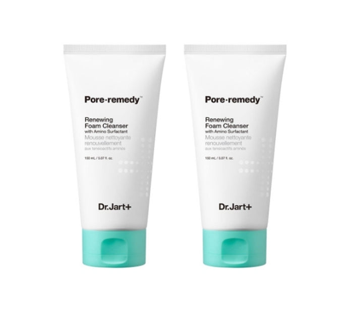 2 x Dr.Jart+ Pore Remedy Renewing Foam Cleanser 150ml from Korea by Dr.Jart+
