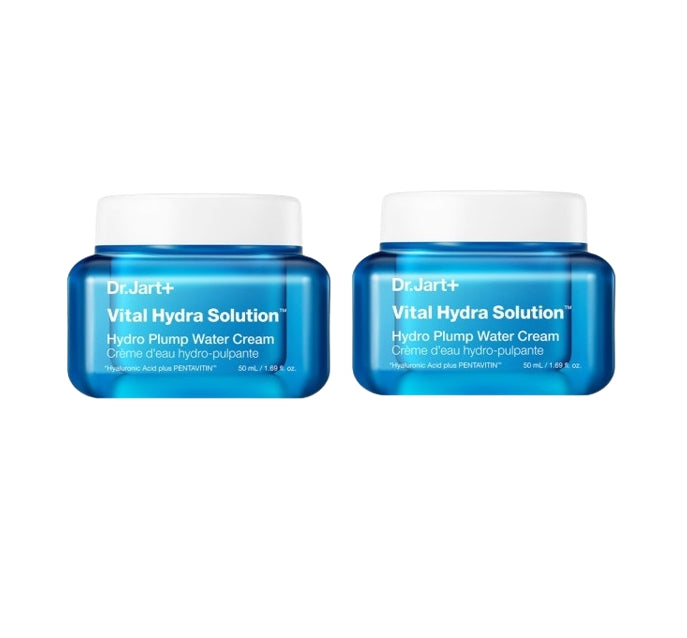 2 x Dr.Jart+ Vital Hydra Solution Hydro Plump Water Cream 50ml from Korea by Dr.Jart+
