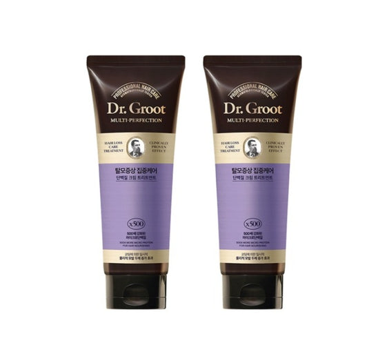 2 X Dr.Groot Multi-Perfection Hair Loss Care Treatment 250ml from Korea by Dr.Groot