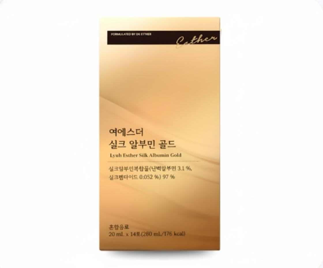 ESTHER FORMULA Lyuh Esther Silk Albumin Gold (20ml x 14ea) from Korea