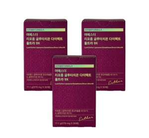 3 x ESTHER FORMULA Liposome Glutathione Direct Ultra 9X, 370mg x 30 sheets Munbangku.com 3 x ESTHER FORMULA Liposome Glutathione Direct Ultra 9X, 370mg x 30 sheets Munbangku.com