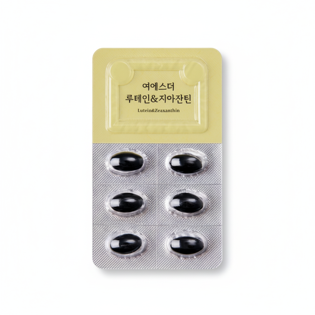12 x ESTHER FORMULA Lyuh Esther Lutein&Zeaxanthin (450mg x 30) from Korea