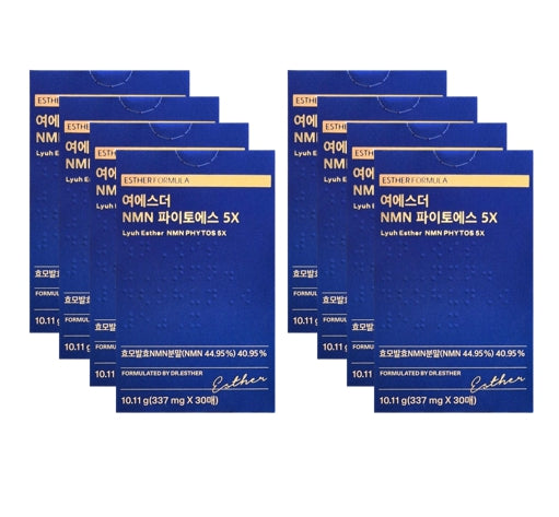 2 X ESTHER FORMULA NMN Phytos 5X, 30 Blatt aus Korea_KT
