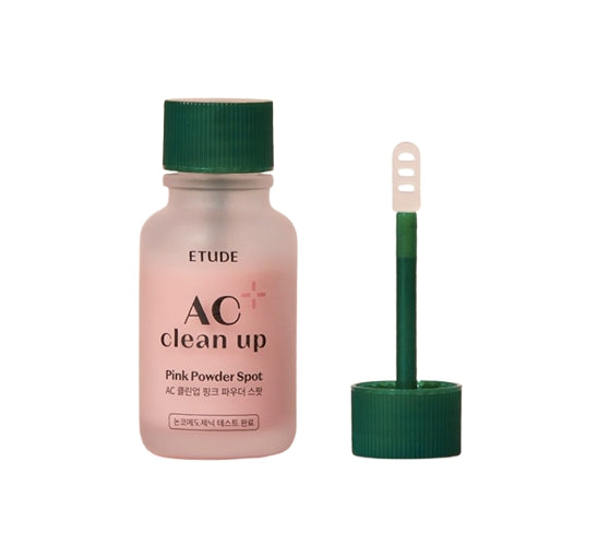 ETUDE AC Clean Up Pink Powder Spot 15ml from Korea by ETUDE