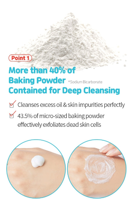 ETUDE Baking Powder Crunch Pore Scrub 200g from Korea by ETUDE