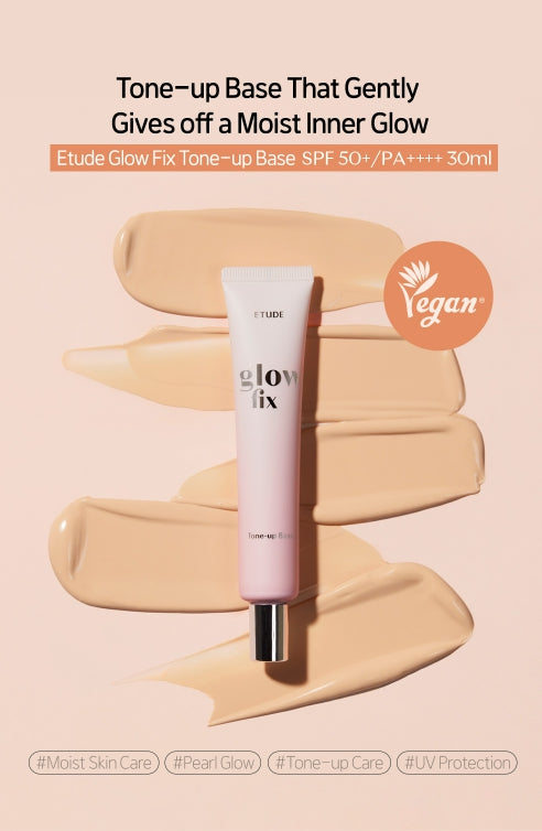 ETUDE Glow Fix Tone-up Base 30ml from Korea by ETUDE