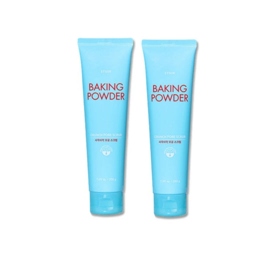 2 X ETUDE Baking Powder Crunch Pore Scrub 200g from Korea by ETUDE