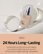 ETUDE Double Lasting Vegan Cover Foundation 30g, 19N1 Light Beige from Korea by ETUDE