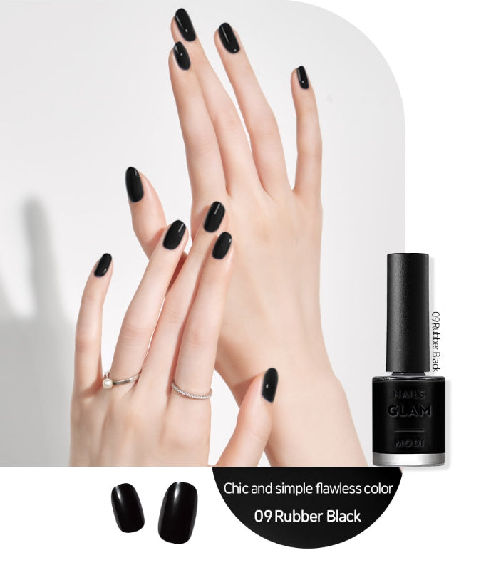 ETUDE MODI Glam Nails (3 Colors; Why Wine, Maroon Red, Rubber Black) from Korea by ETUDE