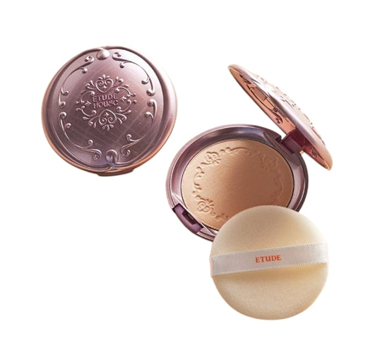 2 X ETUDE Secret Beam Powder Pact SPF36/PA+++, W13 Natural Pear Beige from Korea by ETUDE