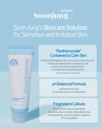 ETUDE Soonjung 10-Panthensoside Cica Balm 50ml from Korea by ETUDE
