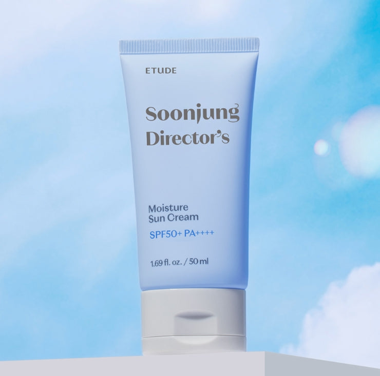 ETUDE Soonjung Director's Moisture Sun Cream SPF50+ PA++++ 50ml + 20ml (2 Items) from Korea by ETUDE