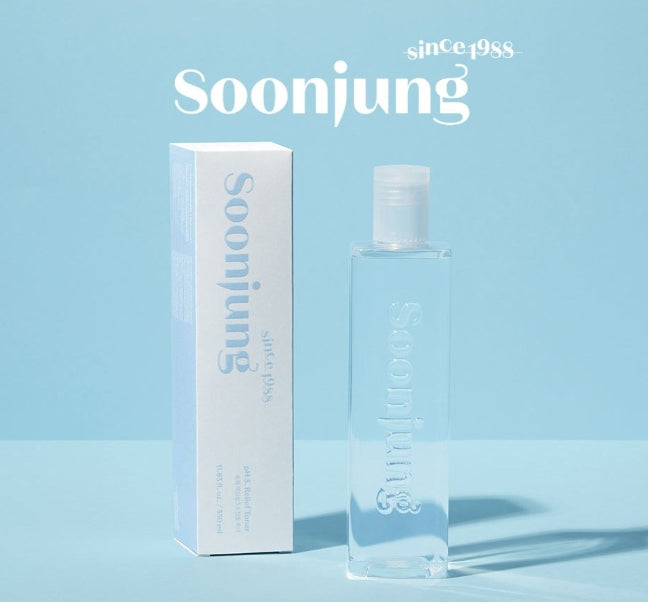 ETUDE Soonjung pH 5.5 Relief Toner 350ml from Korea by ETUDE