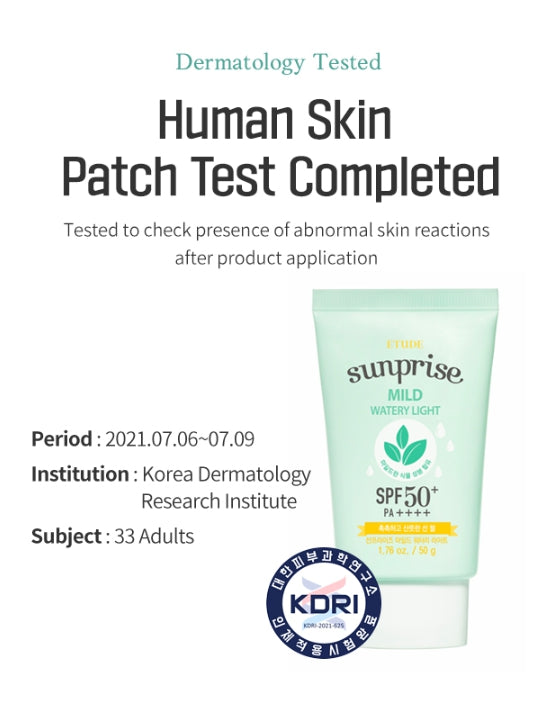 ETUDE Sunprise Mild Watery Light Set 50g from Korea by ETUDE