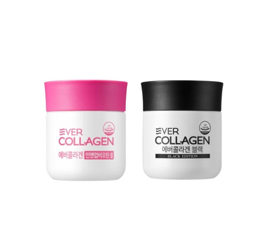 EVER COLLAGEN In And UP Biotin Cell 56 Tablets (28-day supply) + EVER COLLAGEN Black 86 Tablets (28-day supply from Korea_KT by EVER COLLAGEN