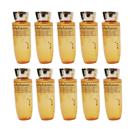 [For Testing] 10 x Sulwhasoo Concentrated Ginseng Rejuvenating Water 25ml Korea by Sulwhasoo