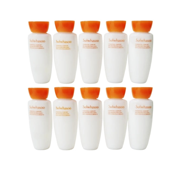 [For Testing] 10 x Sulwhasoo Essential Comfort Balancing Emulsion 15ml Korea by Sulwhasoo