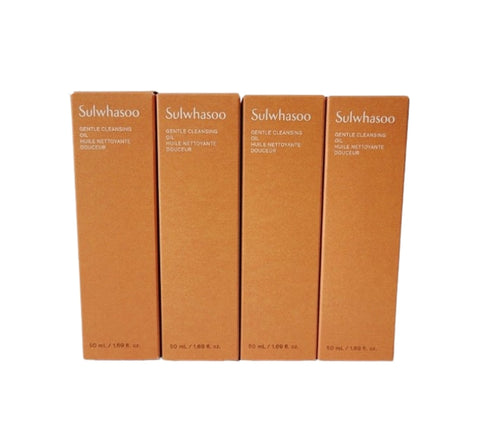 [For Testing] 4 x Sulwhasoo Gentle Cleansing Oil 50ml from Korea by Sulwhasoo