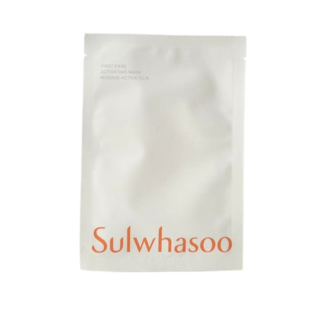 [For Testing] 5 x New Sulwhasoo First Care Activating Mask from Korea by Sulwhasoo