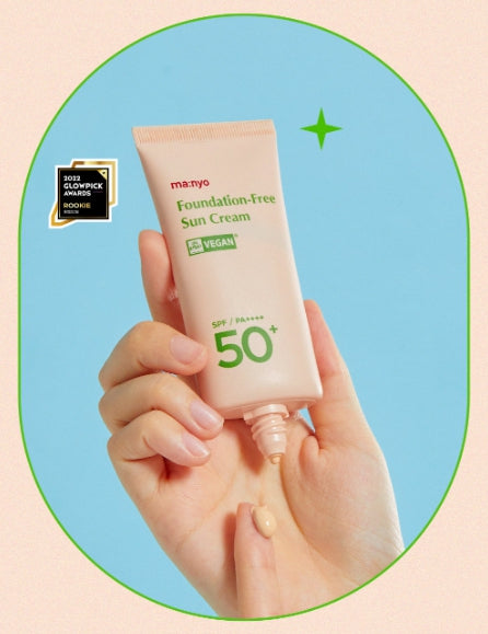 ma:nyo Foundation-Free Sun Cream 50ml from Korea by ma:nyo