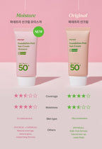 ma:nyo Foundation-Free Sun Cream Moisture 50ml from Korea by ma:nyo