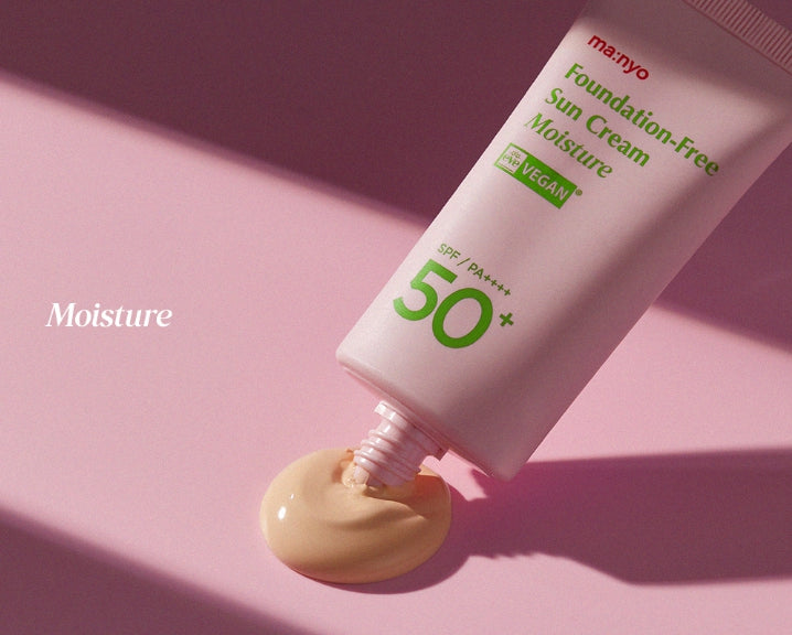 ma:nyo Foundation-Free Sun Cream Moisture 50ml from Korea by ma:nyo