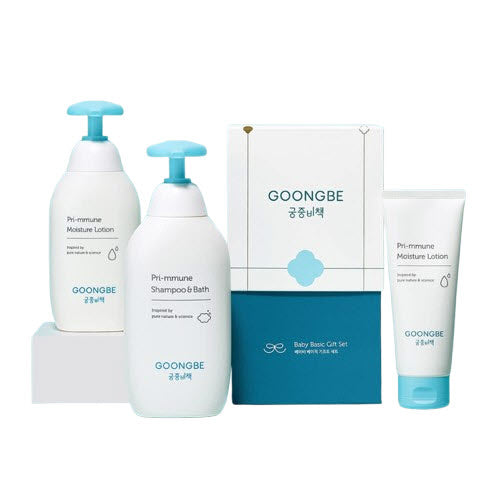 GOONGBE Pri-mmune Feuchtigkeitslotion 350 ml + 50 ml + 50 ml aus Korea