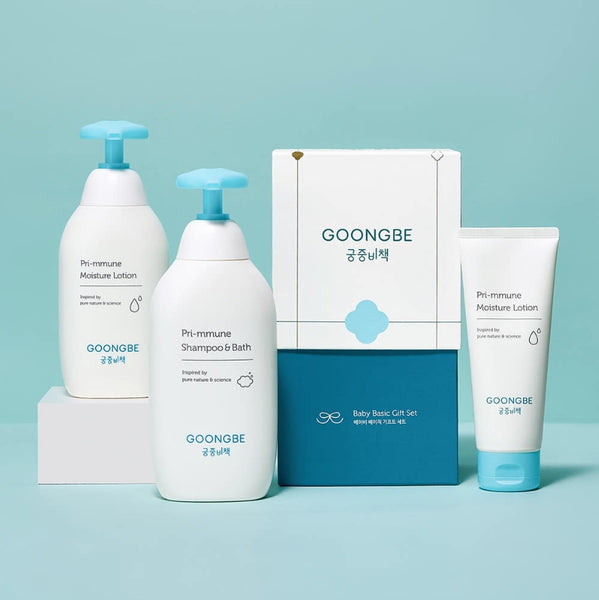 GOONGBE Baby Basic Gift Set (3 Items) from Korea