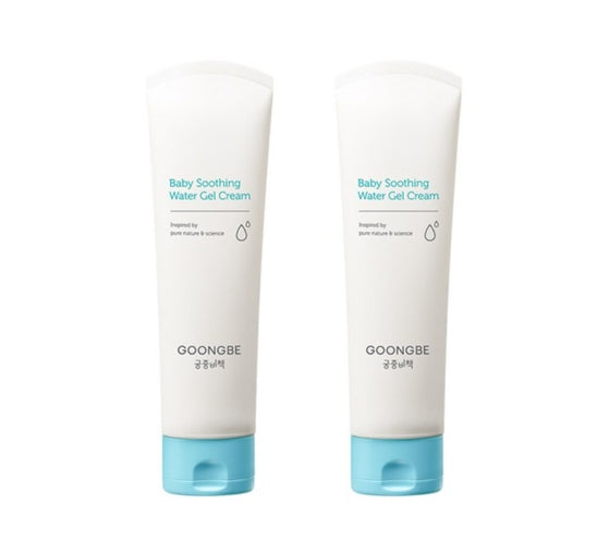2 x GOONGBE Baby Soothing Water Gel Cream 120ml from Korea