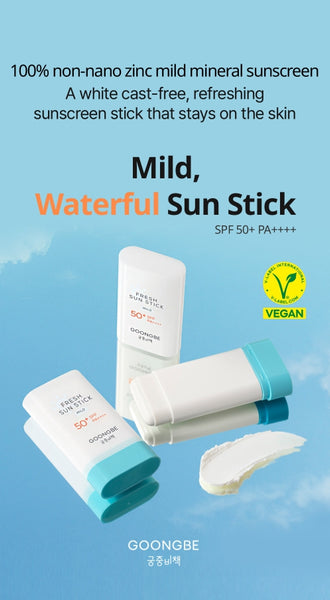 GOONGBE Fresh Sun Stick Mild 23g from Korea by GOONGBE