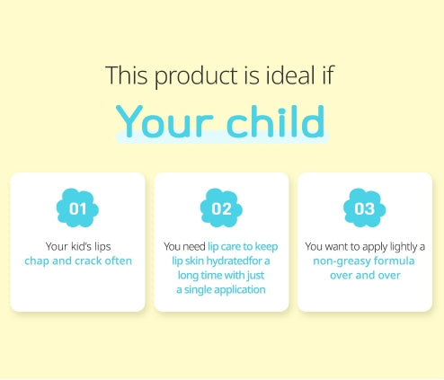 GOONGBE Kids Mild Lip Balm 3.3g from Korea by GOONGBE