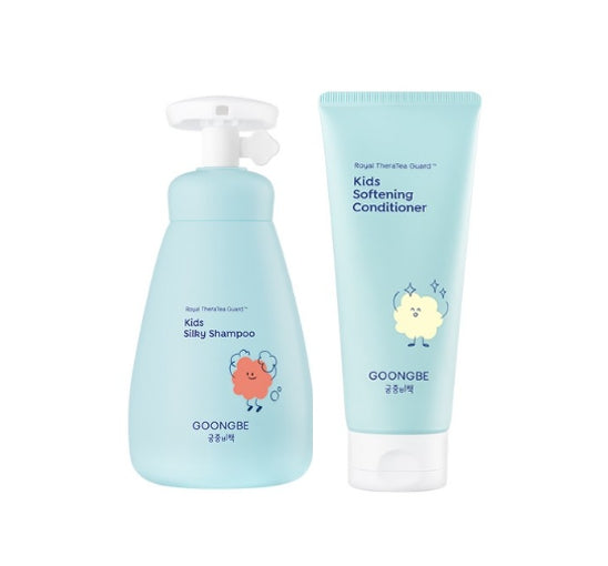 GOONGBE Kids Silky Shampoo 300ml + Softening Conditioner 200ml from Korea by GOONGBE
