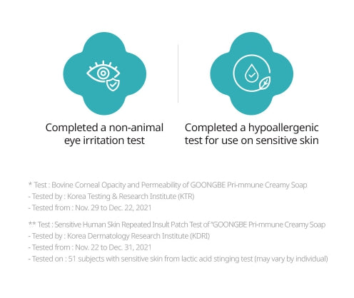 2 X GOONGBE Pri-mmune Creamy Soap 90g from Korea by GOONGBE