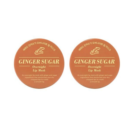 2 X ETUDE Ginger Sugar Overnight Lip Mask, 23g from Korea by ETUDE